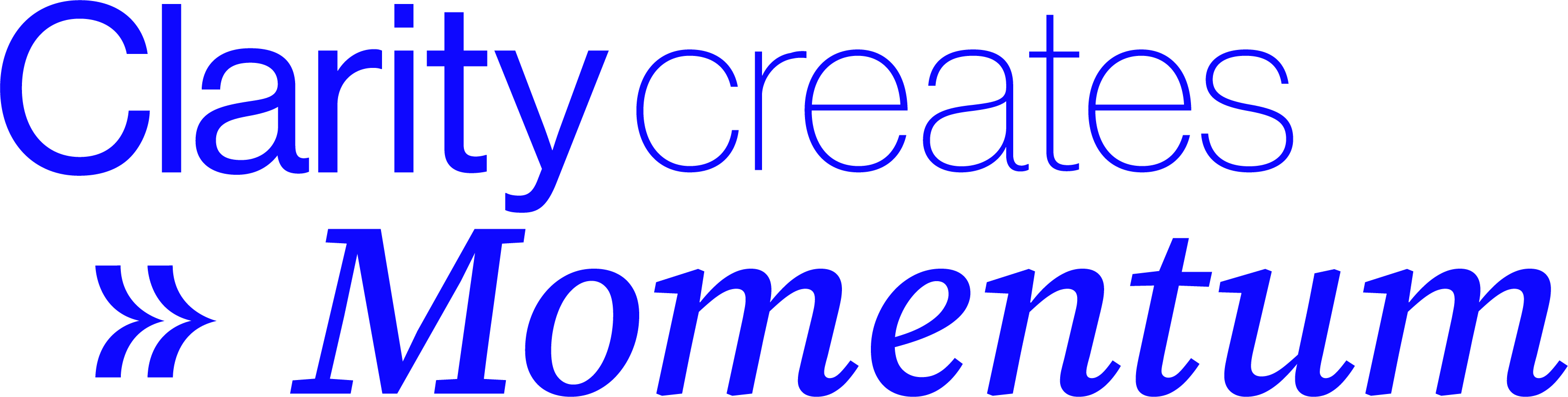 Clarity creates Momentum®